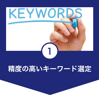 精度の高いキーワード選定