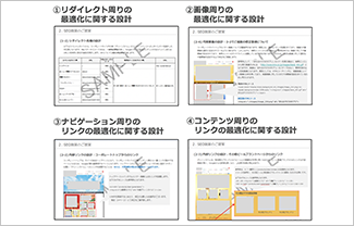 主要LPにおけるSEO施策